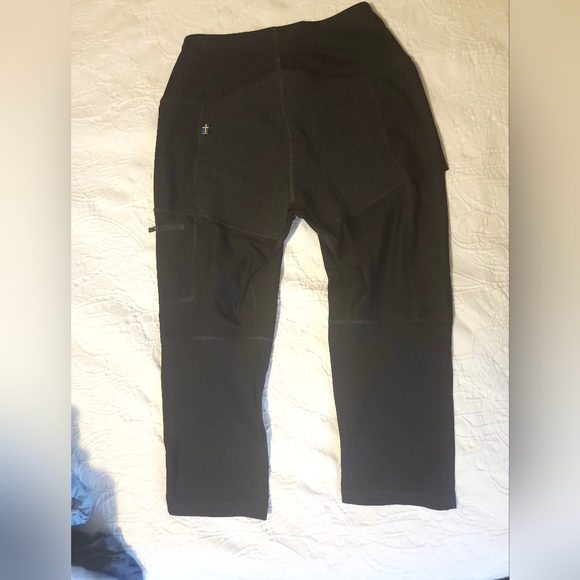 black Fjällräven Abisko Trekking Tights - Picture 2 of 8